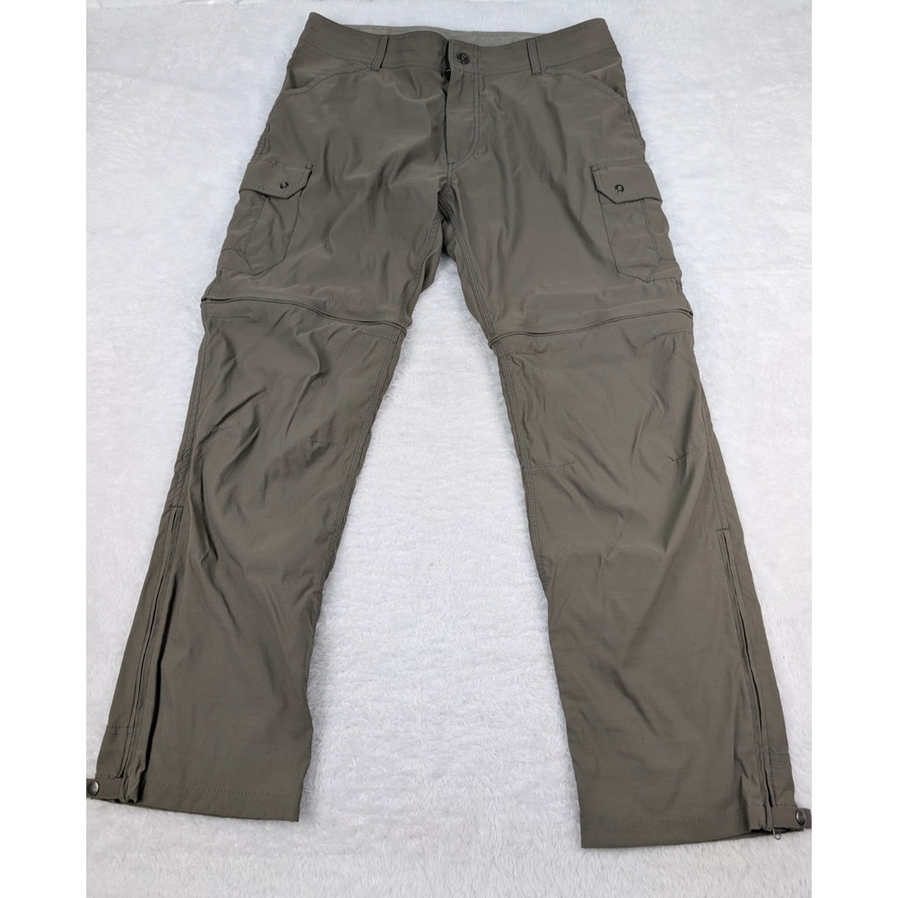Kuhl Renegade Convertible Stealth Men's Pants Size 38X32‎ Hiking Green *Read